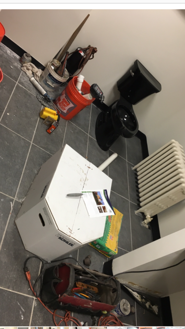 A recent commercial cleaning service job in the area