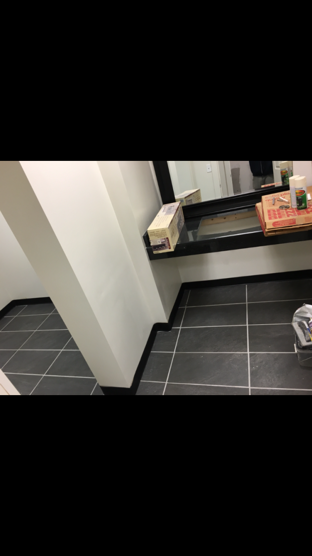 A recent commercial cleaners job in the area